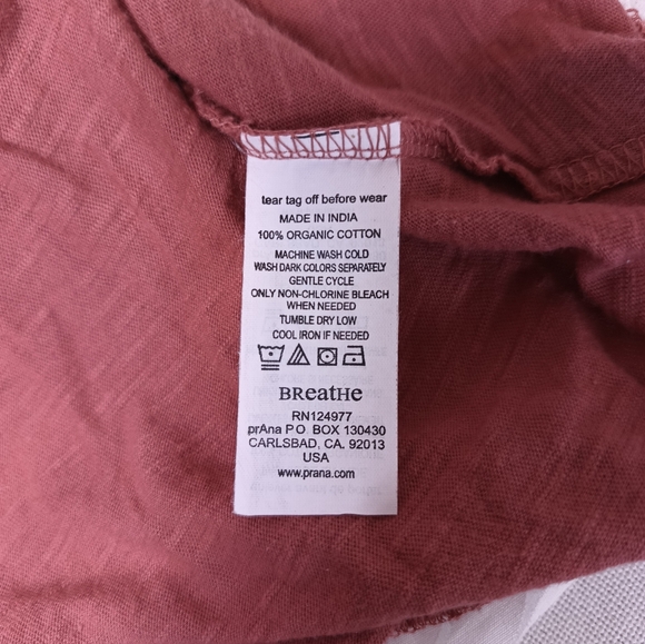 Prana Organic Cotton Lace Top - Picture 10 of 10